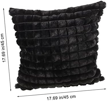 Homoyoyo 2pcs Plush Throw Pillow Covers