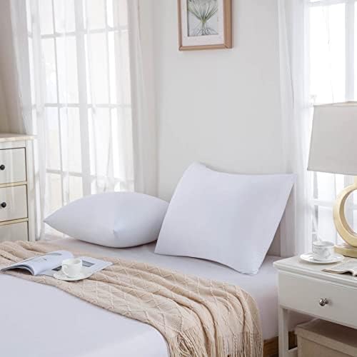 Cooling Bamboo Viscose Pillow Protectors 2 Pack