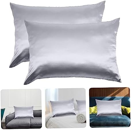 STOBAZA 2pcs Zipper Design Pillowcases