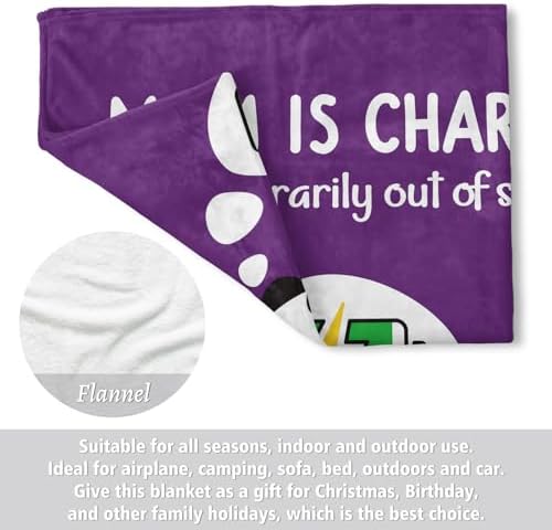 Funny Soft Mom Charging Blanket for Gifts