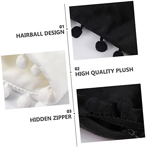 PRETYZOOM Rectangular Pillow Case Soft Pillow Cover Protector