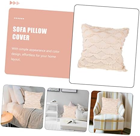 Cabilock Plush Throw Pillow Protector 18x18 Fleece