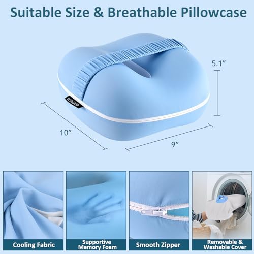 beslovo Knee Pillow for Side Sleepers - Hip Pain Relief