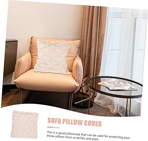 GAROZATION 1Piece Plush Lint Pillowcase for Living Room and Office