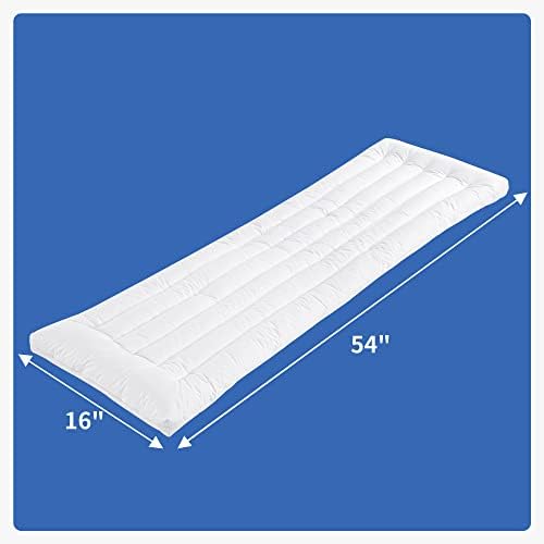 HOMBYS Ultra Thin Body Pillow for Sleeping