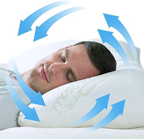 Ontel Miracle Shredded Memory Foam Pillow - Queen Size White