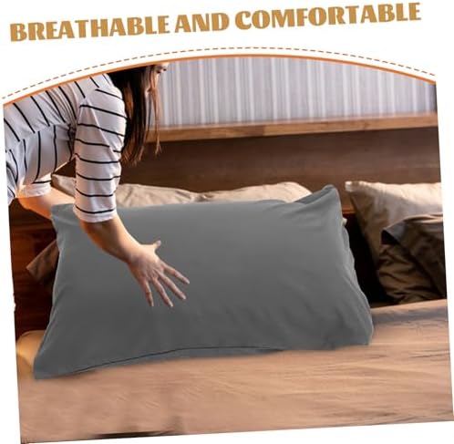 Mikinona 2pcs Thickened Brushed Pillow Covers