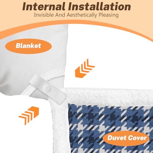 YBEATY 16 PCS Duvet Snaps for Comforter Hold