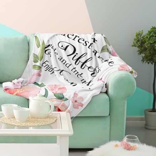 Bariceneth Retirement Gift for Woman Throw Blanket 50 X 60