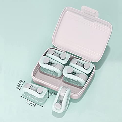 6 Pcs Plastic Quilt Holder Clips for Quilts Curtains Purple