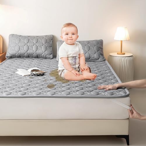 PAJEO 3-Piece Waterproof Bedding Set - Full Mattress Pillow Protectors