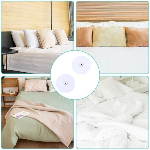 20 Pcs Duvet Snaps for Comforter Hold