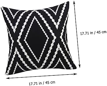 PRETYZOOK Geometric Throw Pillow Covers for Home Decor