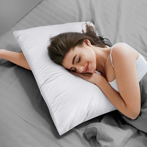 Utopia Bedding Waterproof Pillow Protectors with Zipper 4 Pack