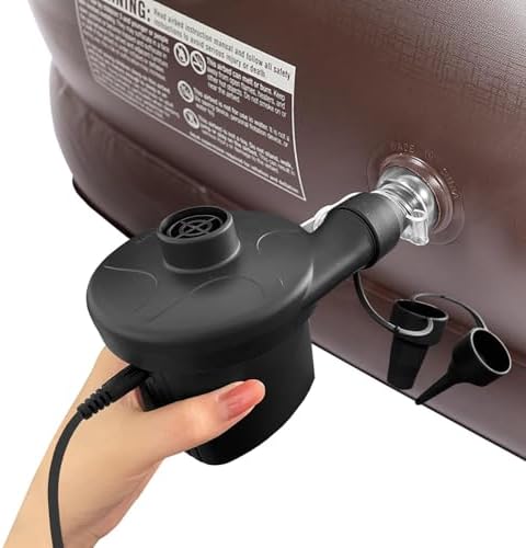 Nedyfix Inflatable Electric Air Pump with 3 Nozzles 1