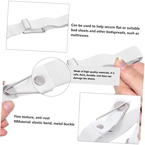 Cabilock 4Pcs Adjustable Quilt Fasteners for Bedding