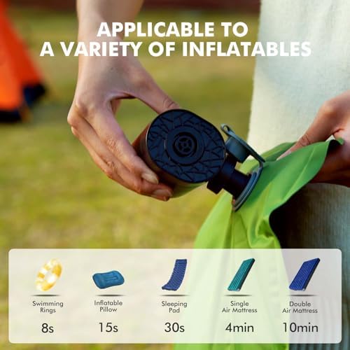 AKSOUL Cordless Air Pump for Inflatables