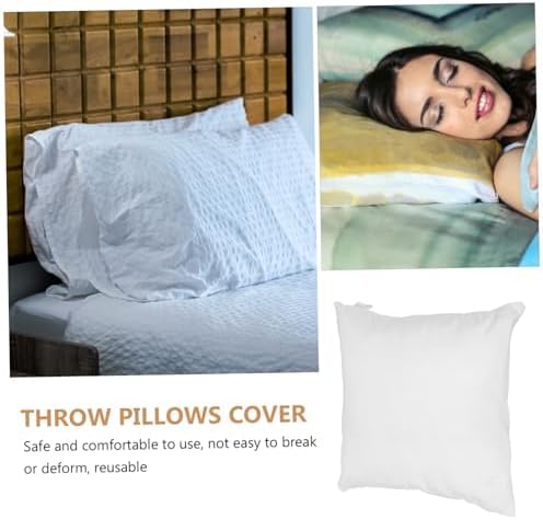 BATHVEVE Brushed Fabric Pillow Case with Zipper