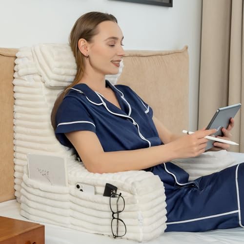 ENITYA Reading Pillow for Bed Sitting Up