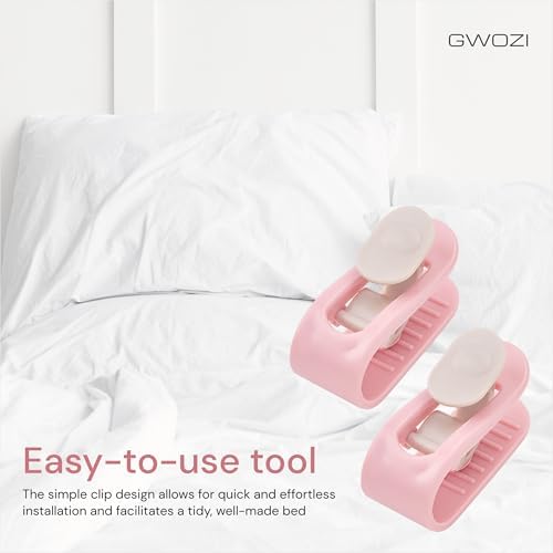 GWOZI Duvet Clips Set of 12 - Plastic Comforter Holders