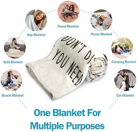 Thoughtful Nurse Gifts for Women Men - Soft Flannel Blanket