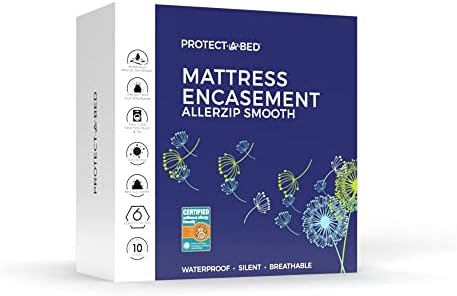 Protect-A-Bed AllerZip Smooth Mattress Protector Twin XL 1