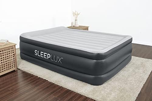 SLEEPLUX Durable Queen Air Mattress with Pump Pillow and USB Charger