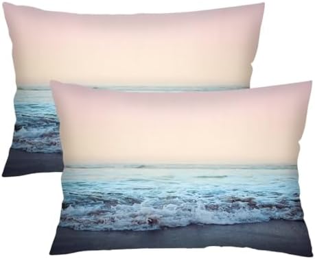 Ocean Theme Throw Pillow Cover Set of 2 20x30