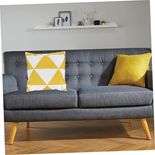 Amosfun 1pc Geometric Throw Pillow Cover Waterproof Indoor Outdoor Use