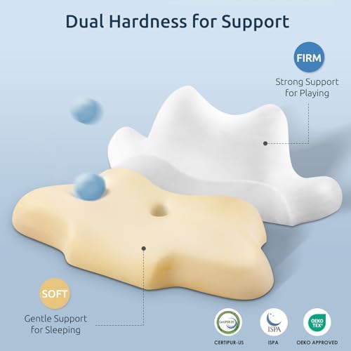 DONAMA Ergonomic Neck Pillow for Neck Pain Relief
