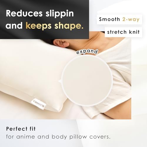 Comodo Luxury Body Pillow Made in Japan 63 x 20 inch