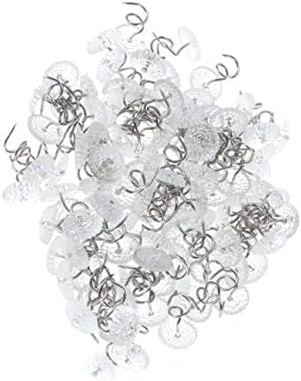Cabilock 150Pcs Spiral Push Pins for Bed Skirts and Upholstery
