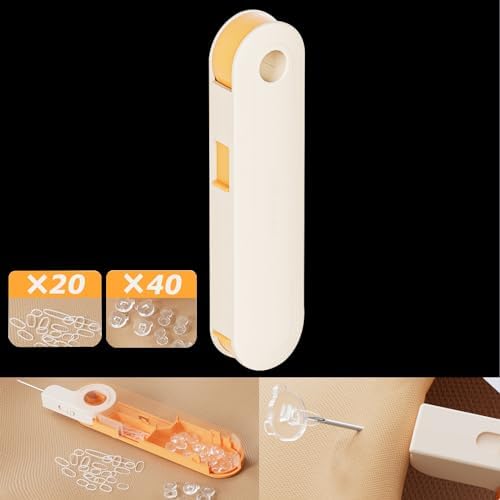 DaapYoow Duvet Clips 20 Sets - Transparent Non-Disposable