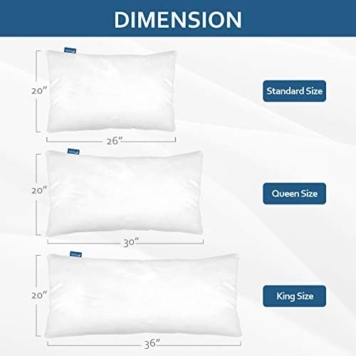 Moonsea Waterproof Pillow Case Protector 4 Pack