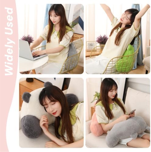 UNWAAT Cute Cartoon Body Pillow for Reading and Relaxing