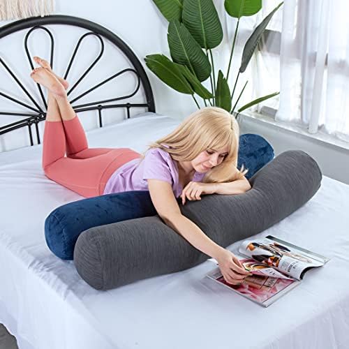 1 MIDDLE ONE Body Pillow for Adults Grey