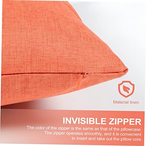 Waterproof Breathable Linen Throw Pillow Cover for Home Decor