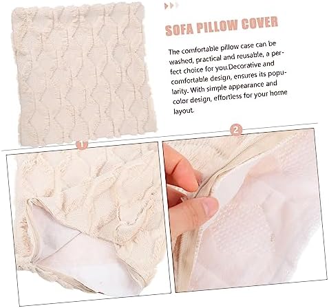 Unomor 1Piece Pillow Case Cover with Zipper for Dust Protection