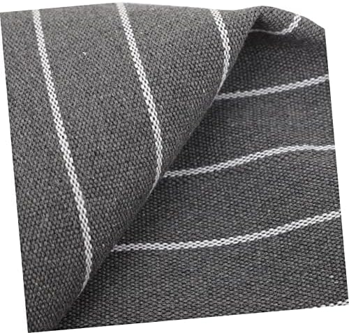 VALICLUD 2Pcs Gray Striped Pillow Protective Cover