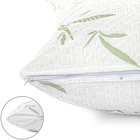 Utopia Bedding Waterproof Pillow Protectors 2 Pack 20x26 Inches