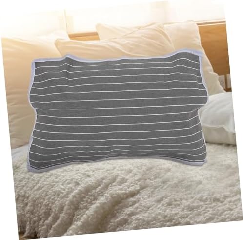 VOSAREA 2pcs Pillow Protectors Zipper Breathable Pillow Covers