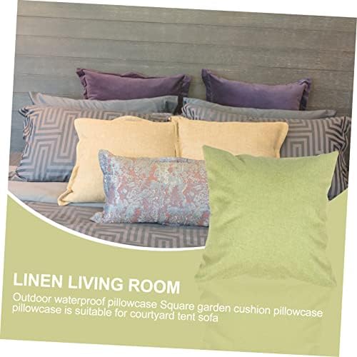 Amosfun 4pcs Throw Pillow Covers for Home and Outdoor Use