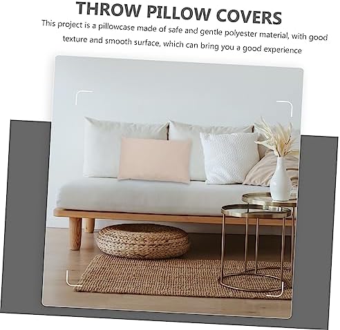 2 Pcs Pillow Covers for Home Car and Outdoor Use