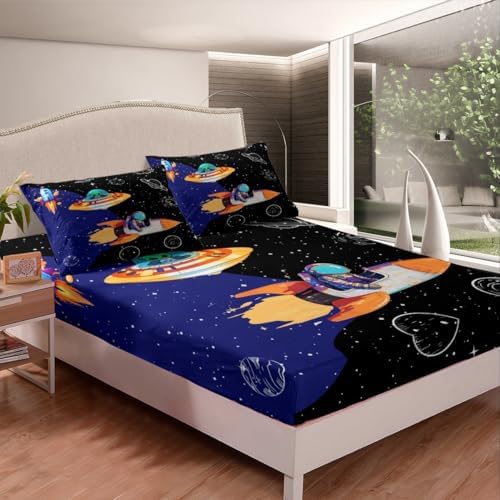Castle Fairy Astronaut Sheet Set Twin Size 1 Pillowcase