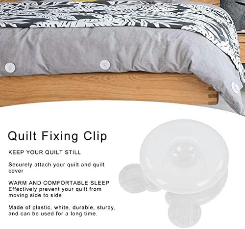 20 Sets Quilt Clips for Duvet Cover Fixing
