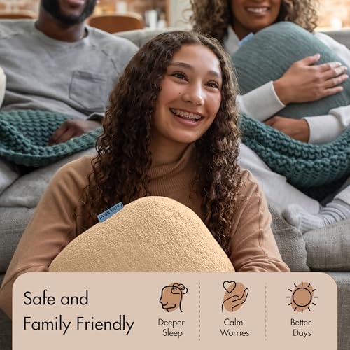 Quiet Mind Weighted Pillow 12 Lbs for Adults