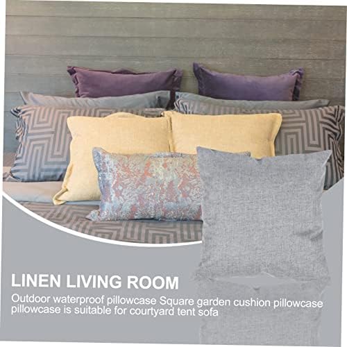 PRETYZOOM Waterproof Throw Pillow Covers for Home and Outdoor Use