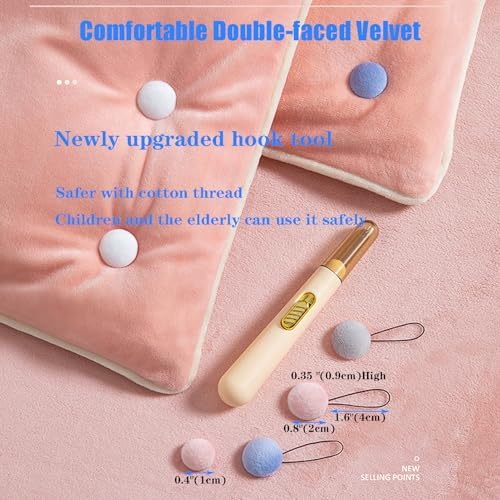 24pcs Cotton Hook Quilt Fixers with Safety Hook Device