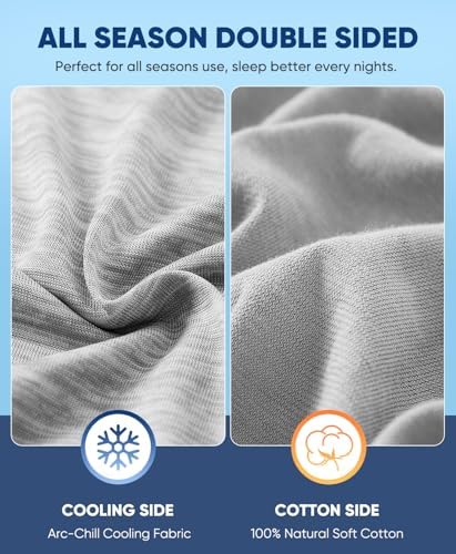 LUXEAR Cooling Pillow Cases 2 Pack