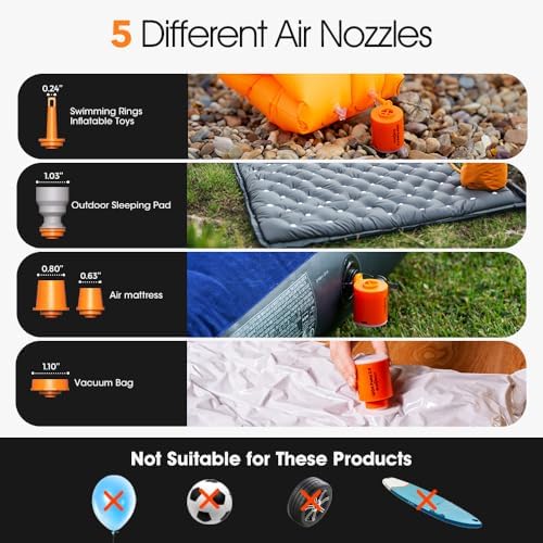 GIGA PUMP 20 Rechargeable Air Pump with Lantern